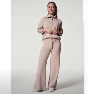 Brand new with tags SPANX AirEssentials Half Zip and AirEssentials Wide Leg Pant
